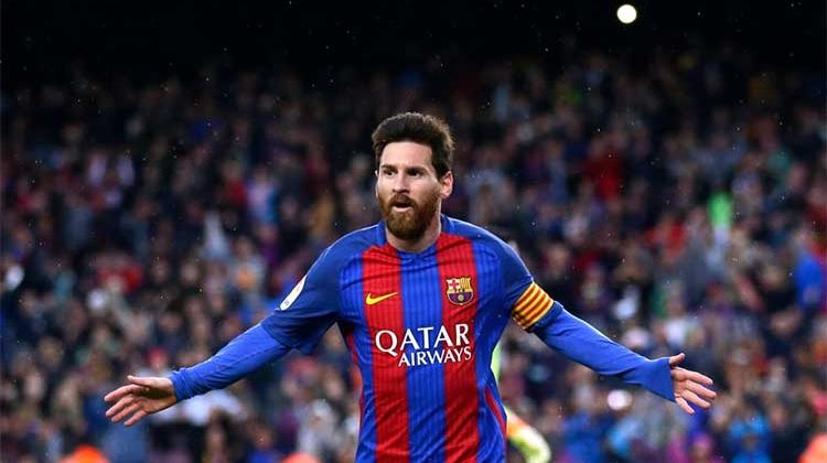 Barcelona striker lionel messi ground proud of Spain role